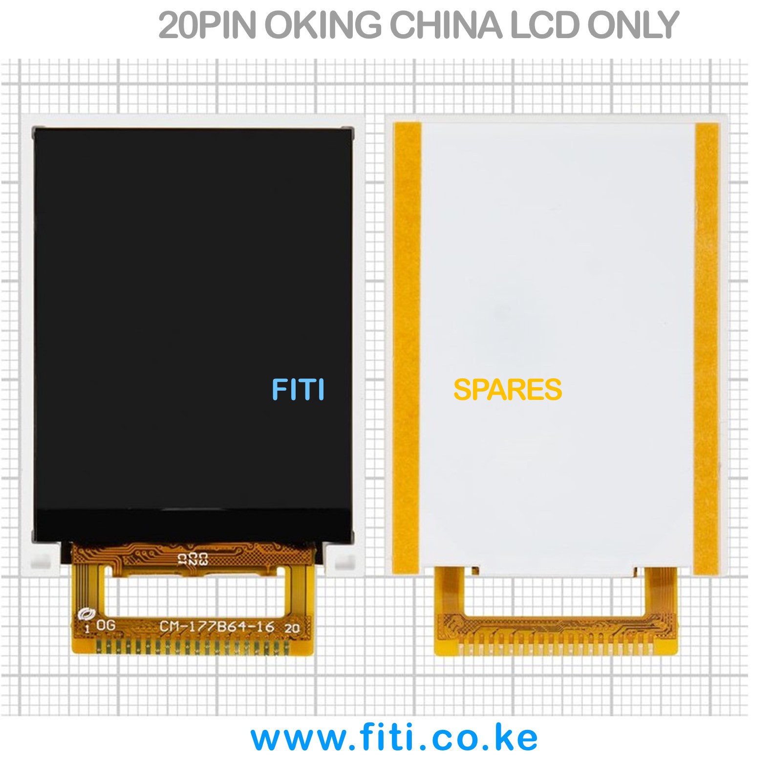 20PIN OKING CHINA LCD ONLY